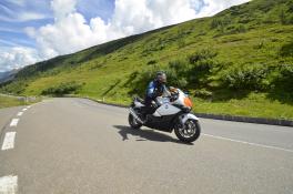 Motorradfahren auf der Großglockner Hochalpenstraße