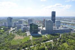 Donauturm - Ausblick nach Süden