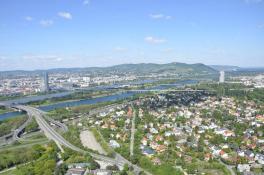 Donauturm - Ausblick nach Norden