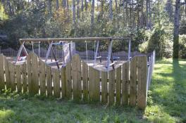 Spielplatz in der Nähe des Pappelteichs